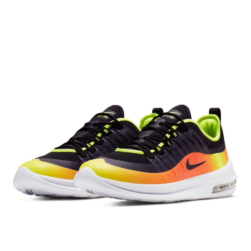 Nike air max axis black sales orange