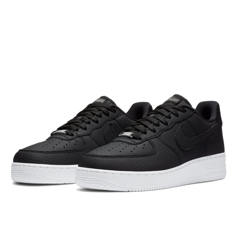 nike air force one craft black