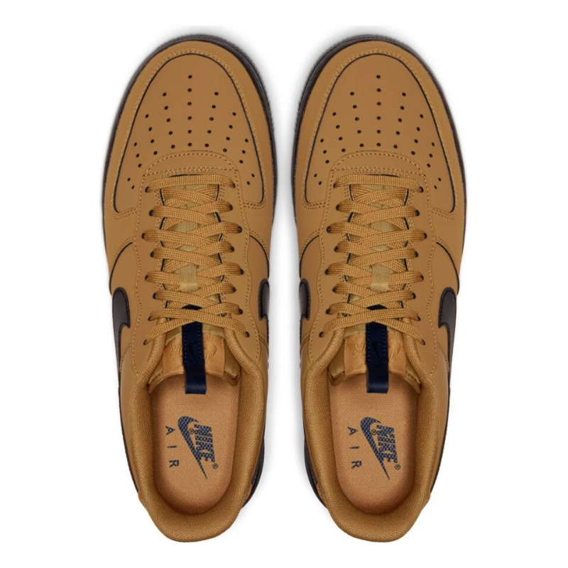 Nike air force 2025 1 wheat/black/midnight navy