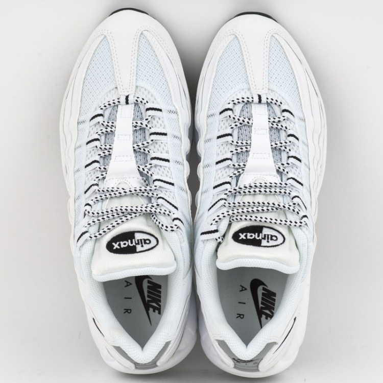 Nike air max 95 - men's white/black/black hotsell