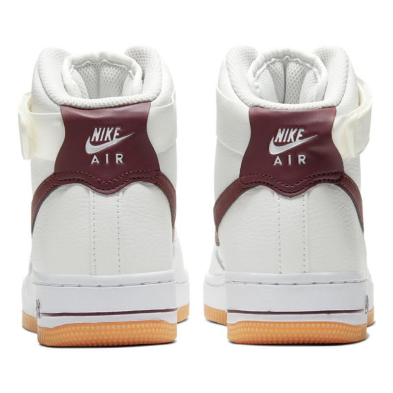 Air force 1 high maroon best sale