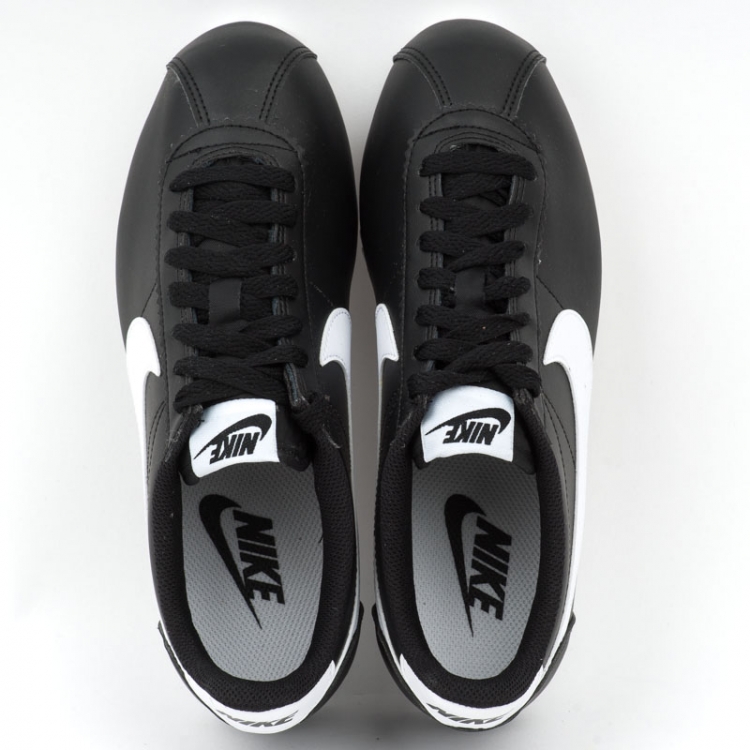 Nike classic cortez womens black online