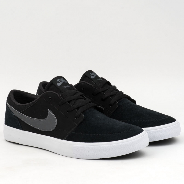 nike sb portmore ii solar black