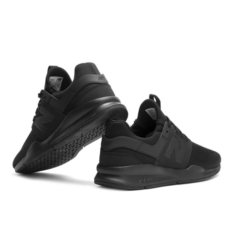 New balance black 247 cheap v2 trainers