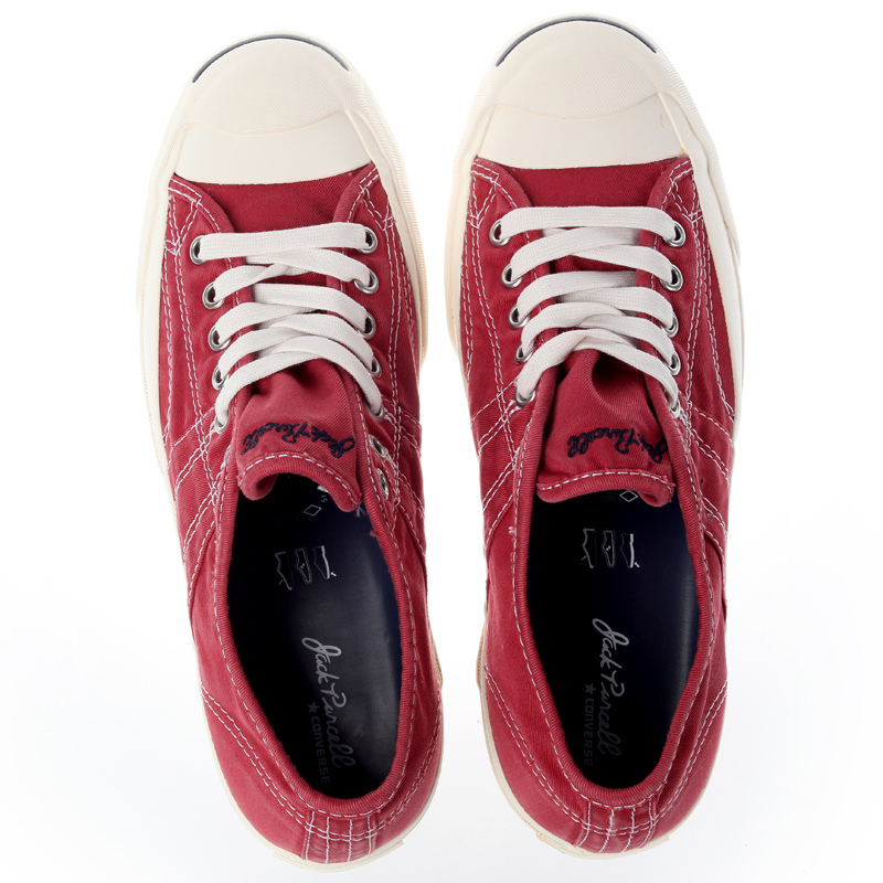 Converse jack purcell burgundy on sale