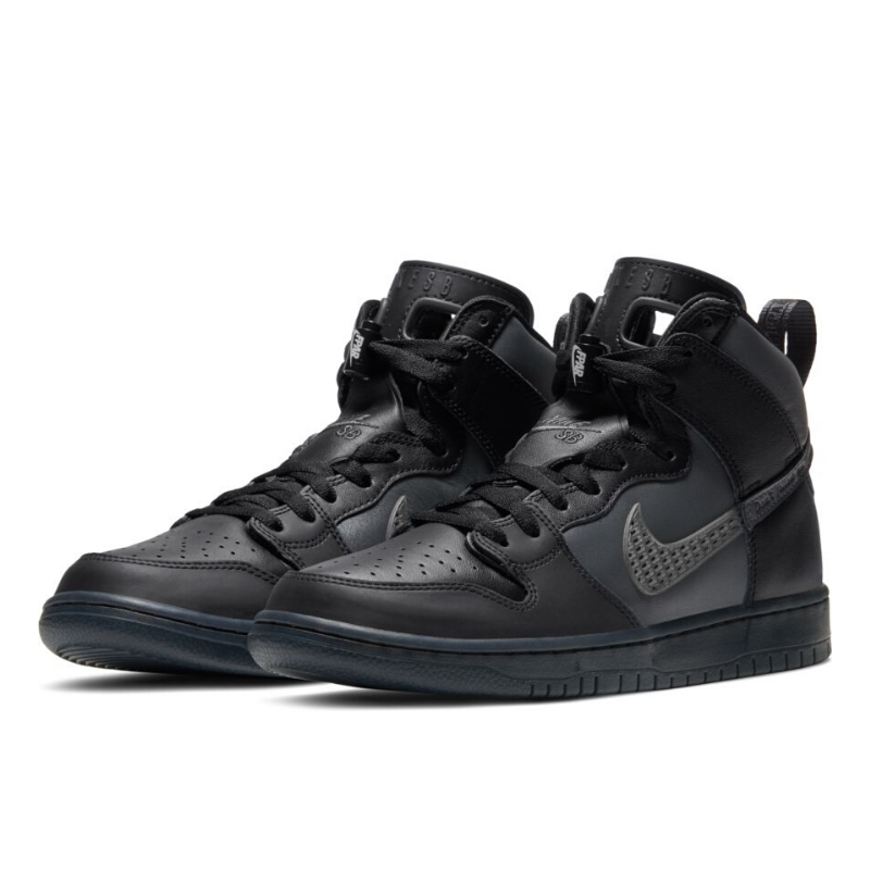 Sb dunk high pro hotsell prm qs black/dark grey-black