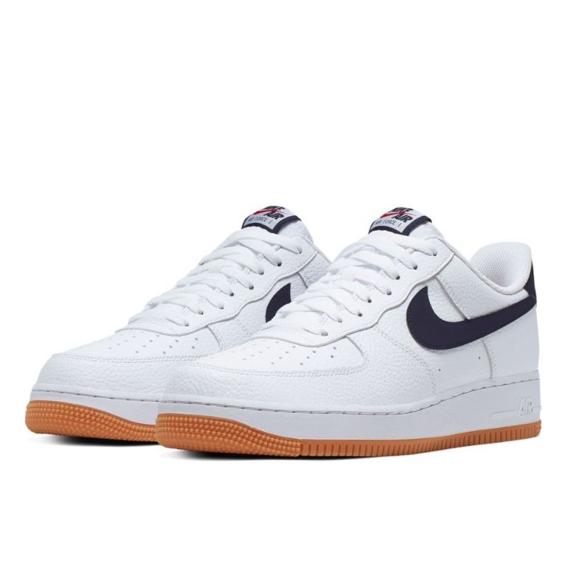 Кроссовки Nike Air Force 1 07 2 CI0057-100 (white-obsidian-university red)
