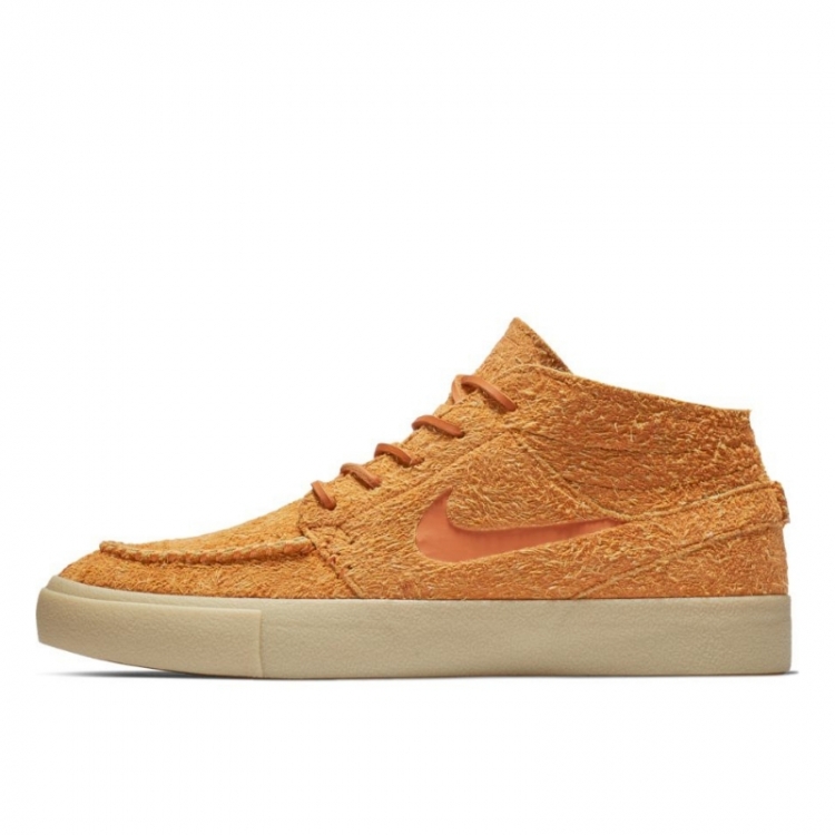 Nike SB Zoom Janoski Mid RM Crafted AQ7460 887 cinder orange team gold