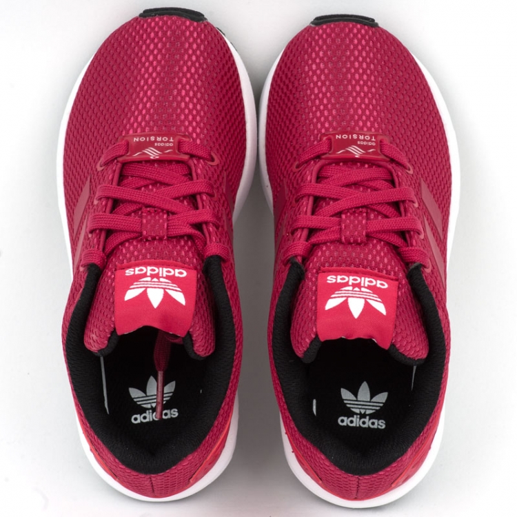 Adidas zx flux torsion red best sale