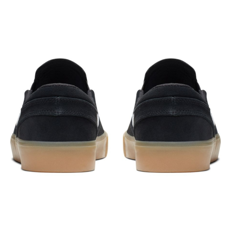 Nike janoski slip on black gum on sale