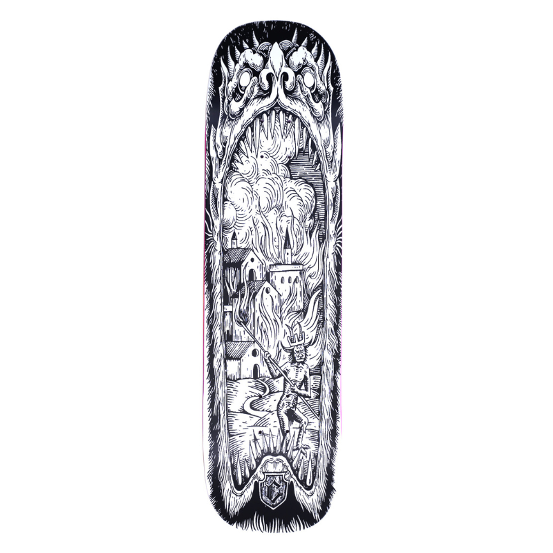 Дека Коалиция Hell Fire COBRD26004 (black-white)