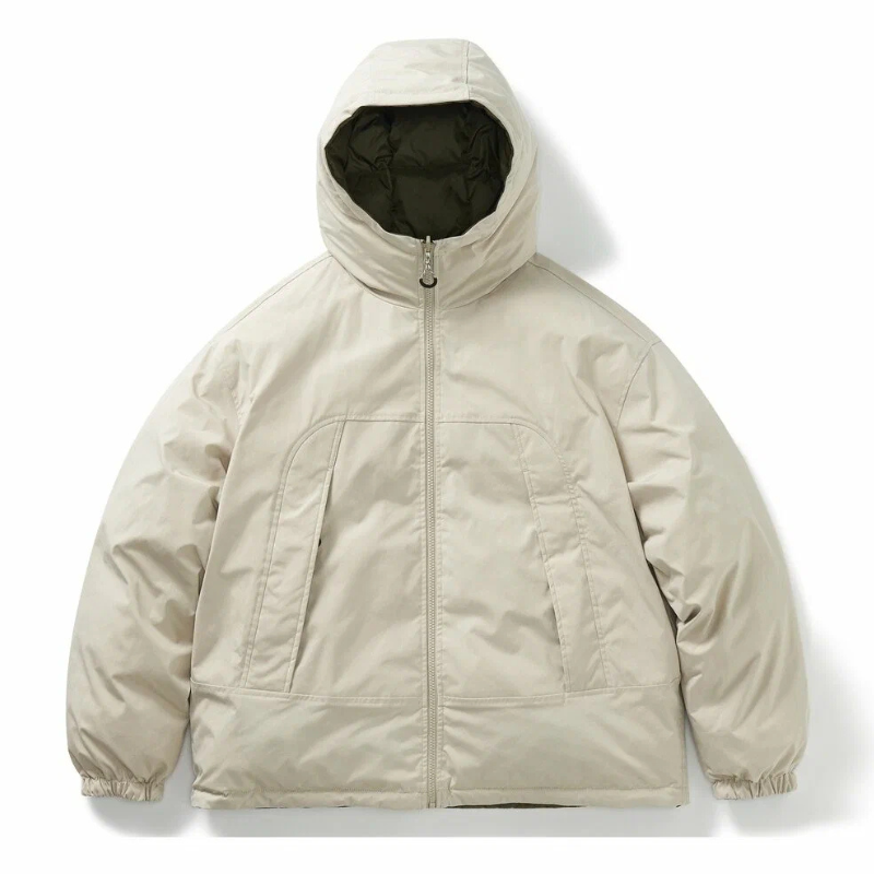 Куртка 714Street Reversible Hooded Jacket 421678beibrw (beige-brown)