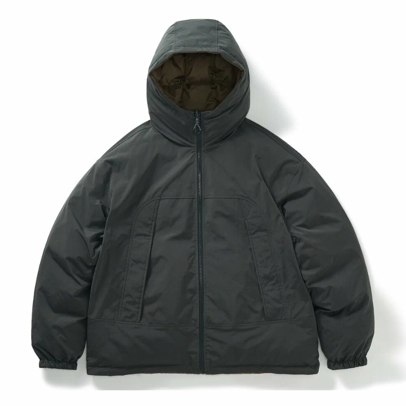 Куртка 714Street Reversible Hooded Jacket 421678dnvybrw (grey-brown)