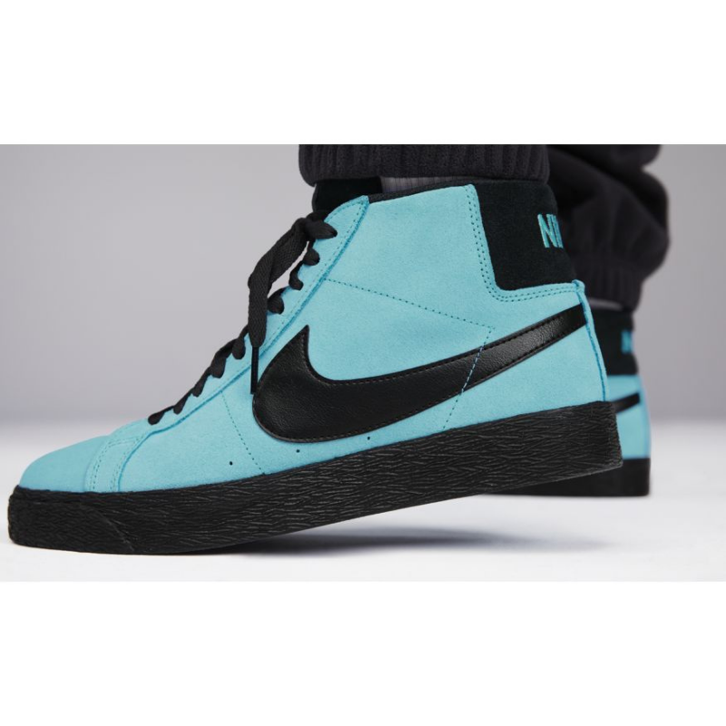 nike blazer black blue