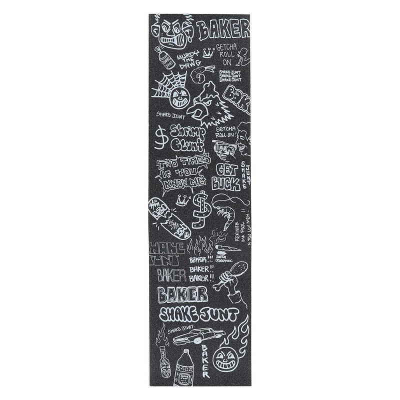 Шкурка Shake Junt X Baker Rekinize Grip 02-06-0272 (black)