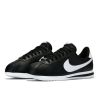 Кроссовки Nike Cortez Basic Leather 819719-012 (black-white-metallic silver)