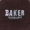Кепка Baker Brand Logo Cord Snapback baklgcordcap-brn (brown)
