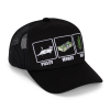 Кепка Ripndip Pussy Money Weed Trucker Hat RND10127 (black)