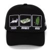 Кепка Ripndip Pussy Money Weed Trucker Hat RND10127 (black)