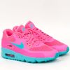 Кроссовки детские женские Nike Air Max 90 BR GS 833409-600 (pink blast-gamma blue)