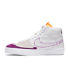 Кеды Nike SB Zoom Blazer Mid Edge L DA2189-100 (white-viotech-white)