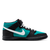 Кеды Nike SB Dunk Mid Pro ISO CV5474-001 (black-white-black-fresh water)