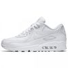 Кроссовки детские Nike Air Max 90 Leather GS 833412-100 (white-white)
