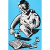 Дека Для Скейтборда Polar Aaron Herrington - Breakfast POL-SP20-AHBREAKFASTBLUE-81 (blue)