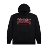 Худи Thrasher Flame Logo Hoodie 311032 (black-red)