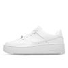 Кроссовки Женские Nike W Air Force 1 Sage Low AR5339-100 (white-white-white)