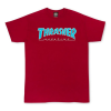 Футболка Thrasher Outlined 311172 (cardinal)