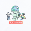 Футболка Postaments Monopoly post-monowht-24 (white)