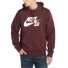 Худи Nike SB Icon NFS Pullover Hoodie AQ9565-652 (burgundy crush-white)