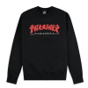 Толстовка Thrasher Godzilla Crew 312707 (black)