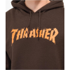 Худи Thrasher Burn It Down Hood 315004 (dark chocolate)