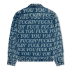 Куртка Ripndip Fuckin Fuck Denim Jacket RND9903 (medium washed)