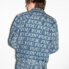 Куртка Ripndip Fuckin Fuck Denim Jacket RND9903 (medium washed)