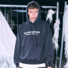 Худи Coppolella Bike Washed Hoodie V1BFB1209 (black whashed)