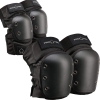Защита коленей и локтей Pro-Tec Street Knee/Elbow Pad Set Open 1000252 (black)