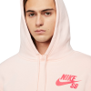 Худи Nike SB Icon PO Essential CW7064-805 (orange pearl-light fusion red)