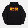 Худи Thrasher Flame Logo Hoodie 312007 (black)