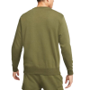 Толстовка Nike Club Mens French Terry Crew BV2667-326 (olive)