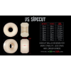 Колеса Bones Street Tech Formula 99A Sidecut V5 WSCAEV5S5499A4 (white)