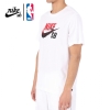 Футболка Nike SB Dry Dfct Logo NBA Tee BV7433-101 (white-black-university red)