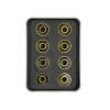 Подшипники Destroy Gold Chrome Abec 9 dstr21-gldchrm9 (gold)