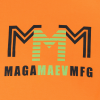 Футболка Magamaev Mmm maga23-mmmtshirtorg (orange)
