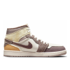 Кроссовки Jordan Air Jordan 1 Mid SE Craft DM9652-102 (sail-taupe haze-fossil stone)