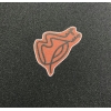 Покрытие Для Скейтборда Magamaev Logo Orange maga21-logoorggrip (black)