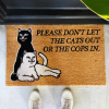 Коврик Ripndip Don’T Let The Cops In Rug RND4056 (tan)