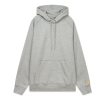 Худи Carhartt WIP Hooded Chase Sweatshirt I026384 (grey heather-gold)